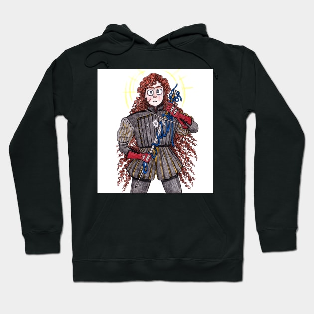 Lady Knight Hoodie by sadnettles